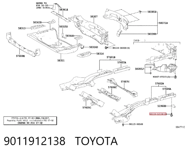  9011912138 Toyota