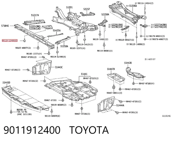  9011912400 Toyota