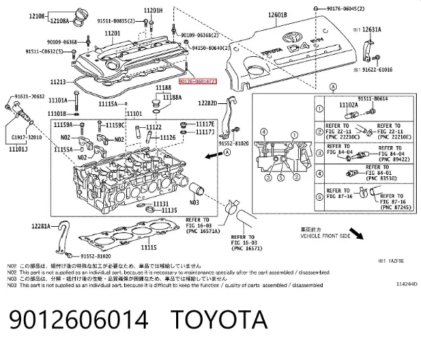  9012606014 Toyota