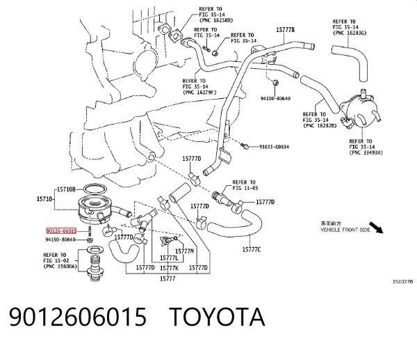  9012606015 Toyota