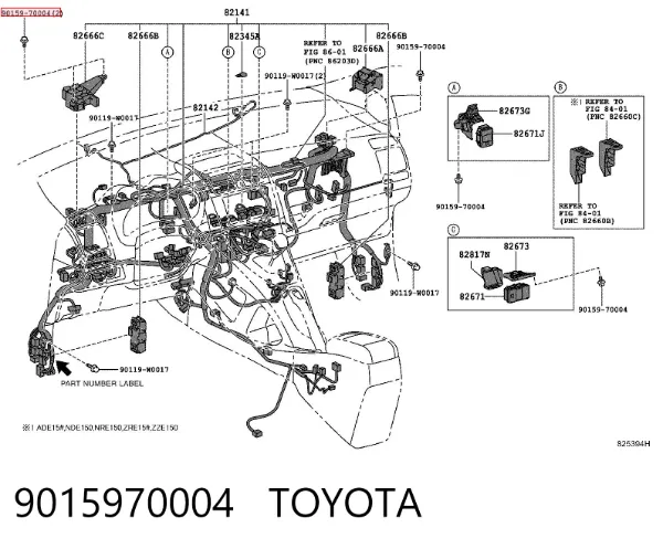  9015970004 Toyota