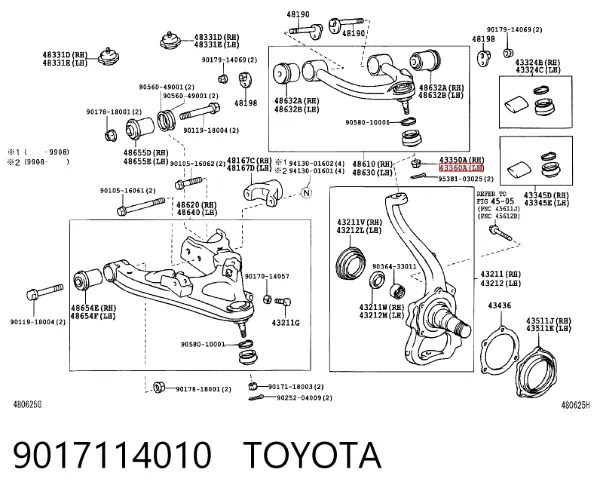  9017114010 Toyota