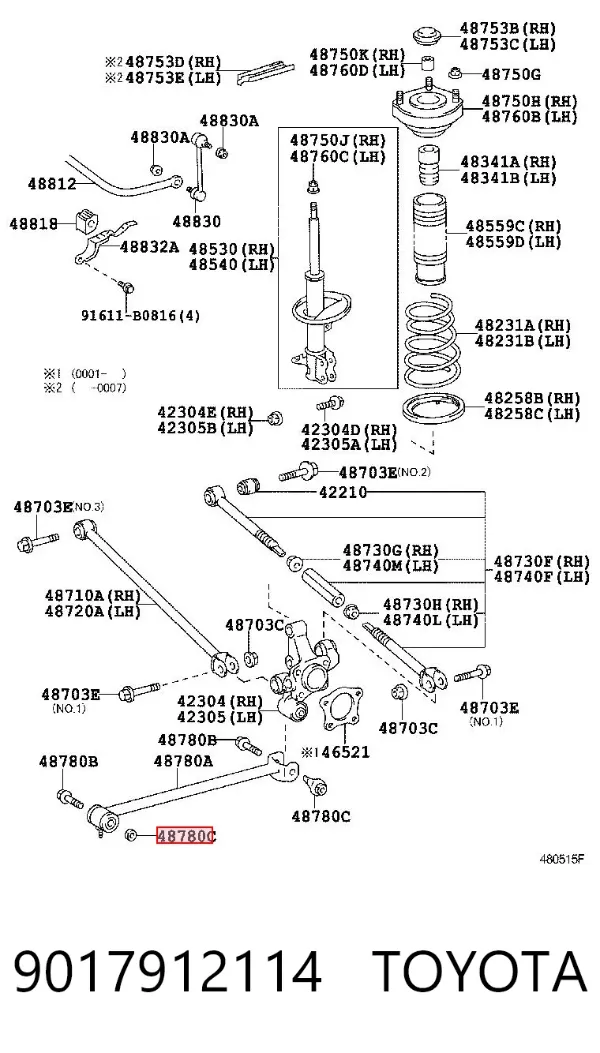  9017912114 Toyota