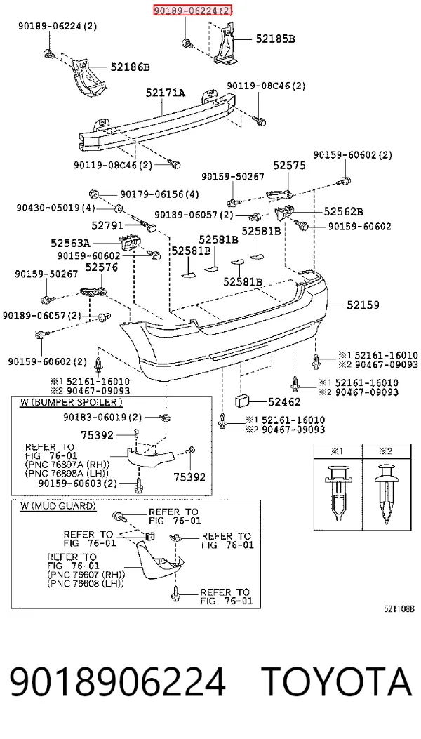  9018906224 Toyota
