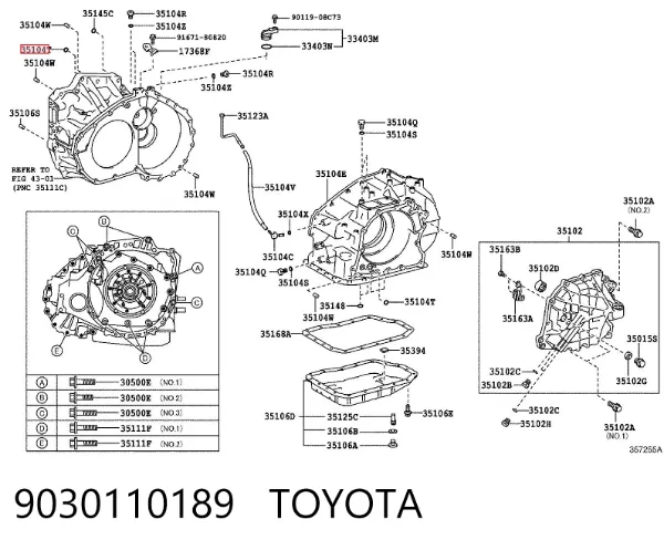  9030110189 Toyota