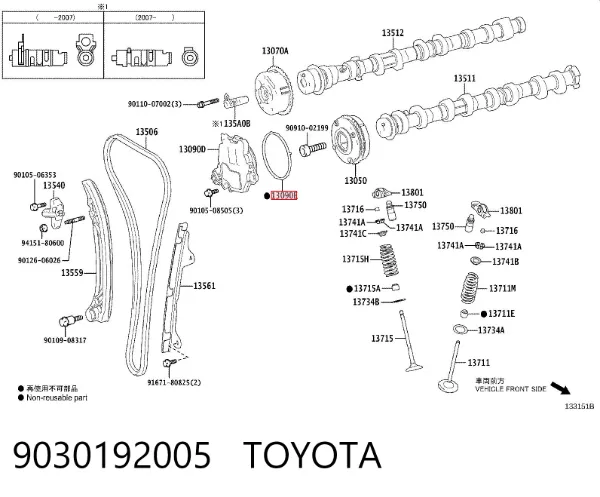  9030192005 Toyota