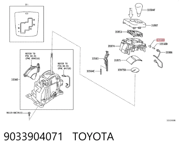  9033904071 Toyota