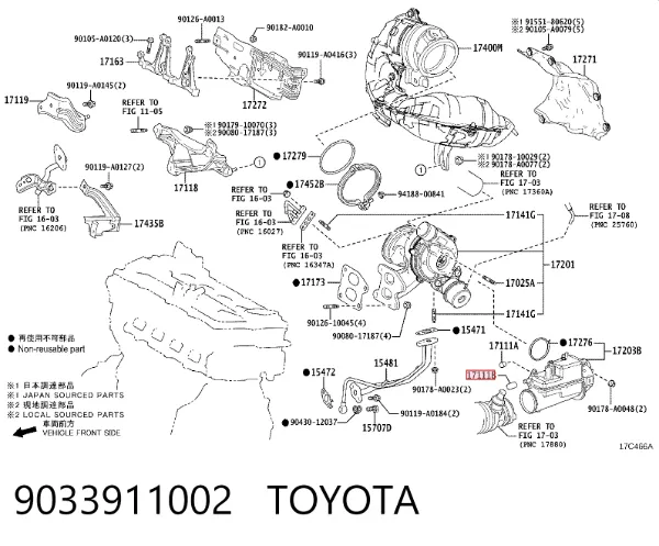  9033911002 Toyota