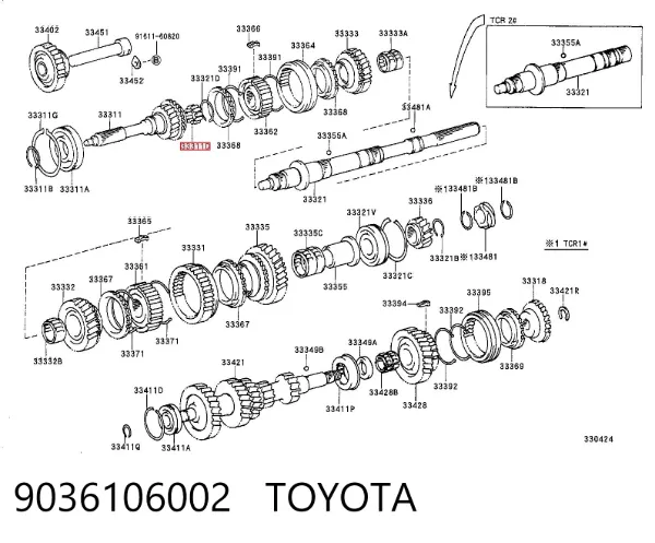 9036106002 Toyota