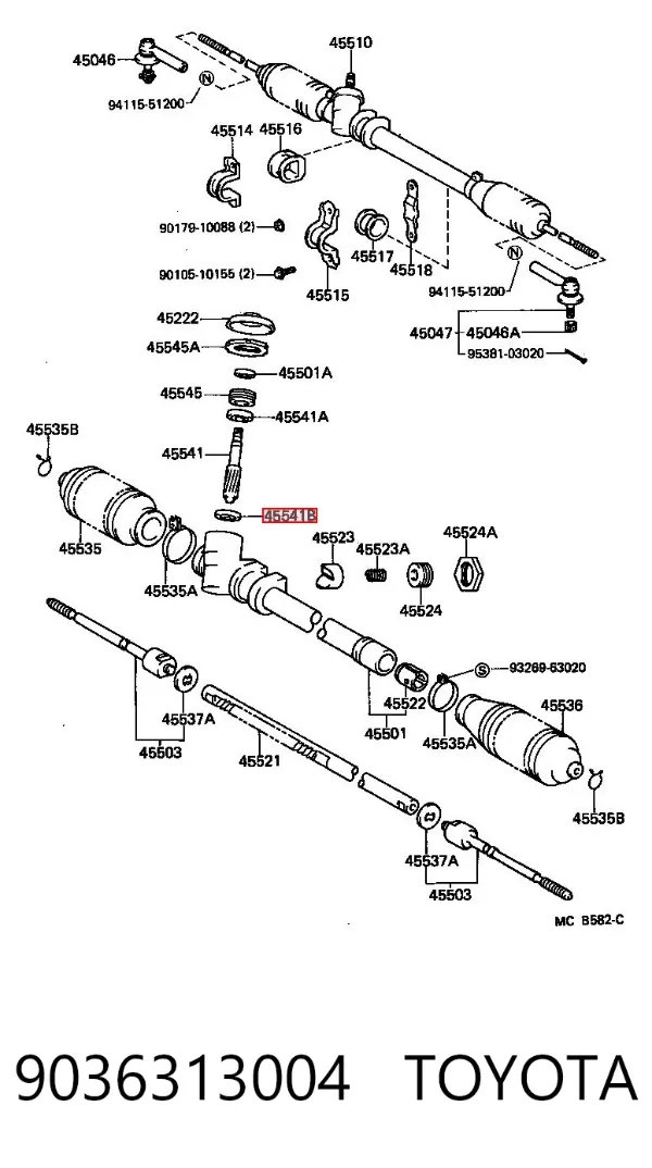  9036313004 Toyota