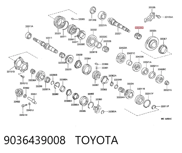  9036439008 Toyota