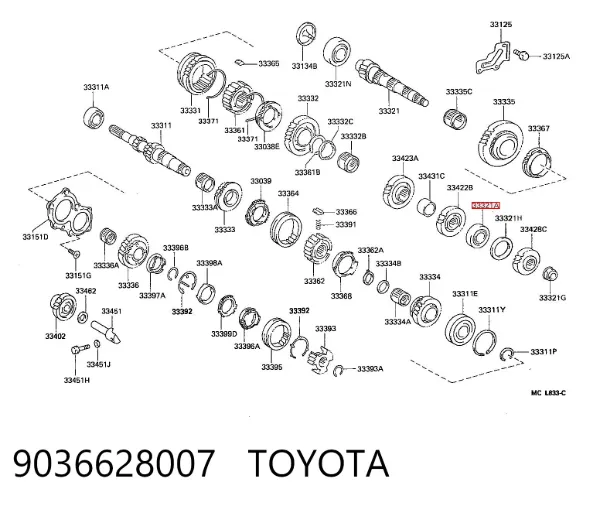  9036628007 Toyota
