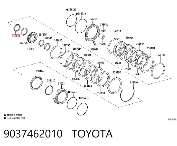  9037462010 Toyota