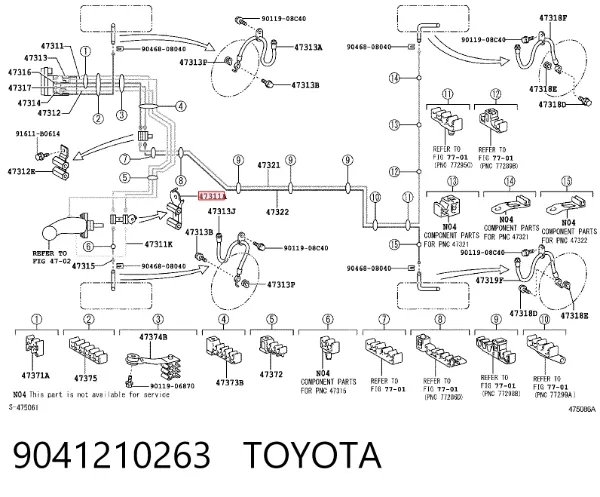  9041210263 Toyota