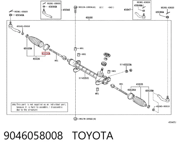  9046058008 Toyota