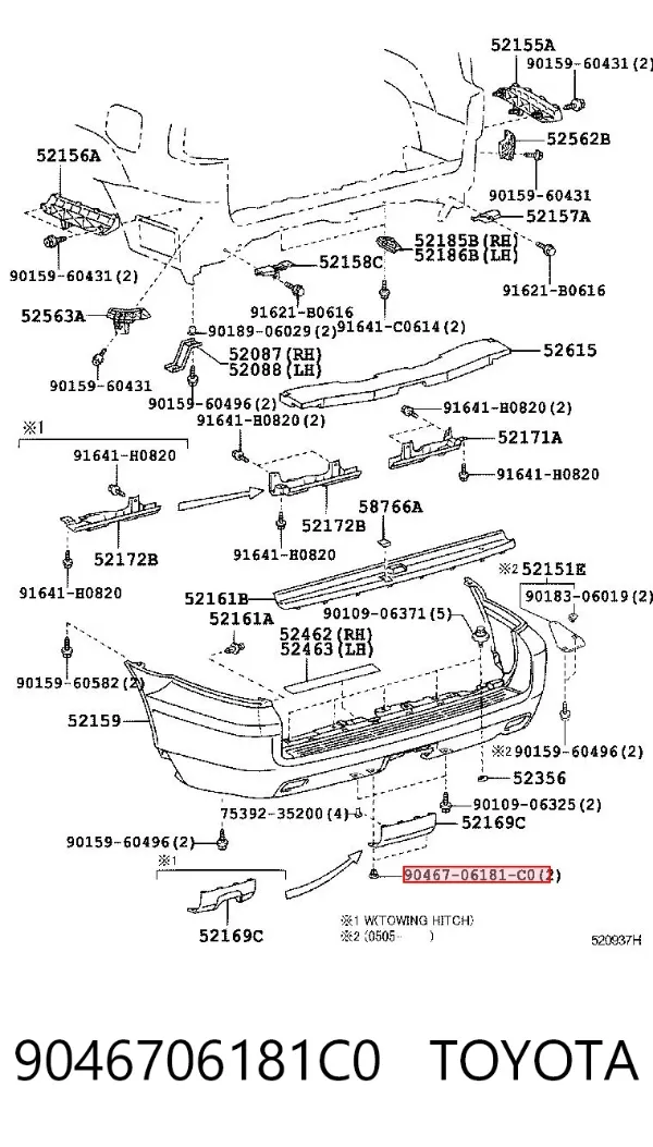  9046706181C0 Toyota