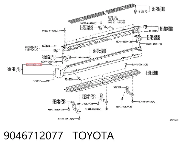  9046712077 Toyota