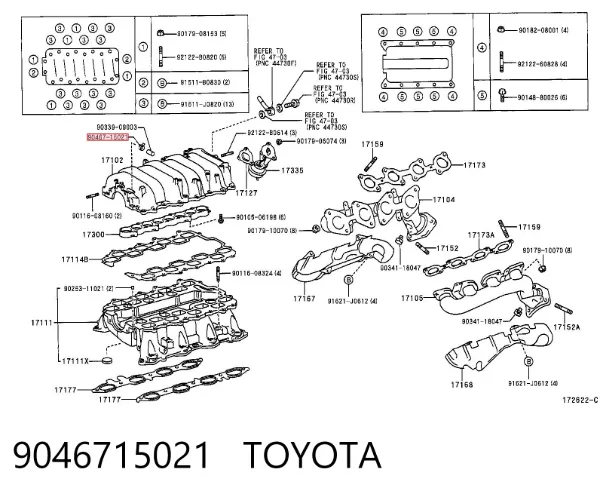  9046715021 Toyota