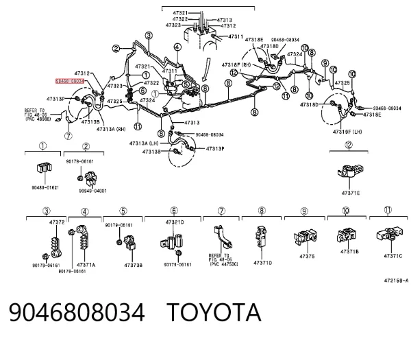  9046808034 Toyota