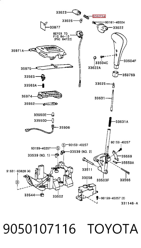  9050107116 Toyota
