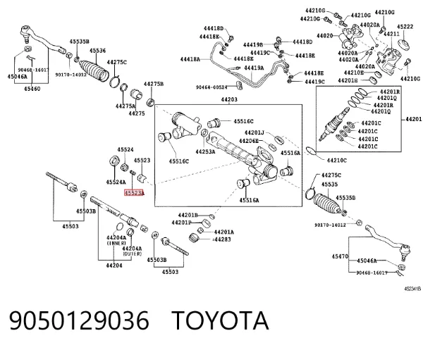  9050129036 Toyota