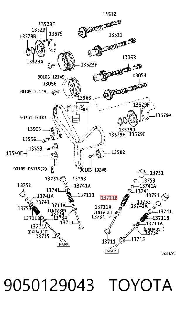  9050129043 Toyota