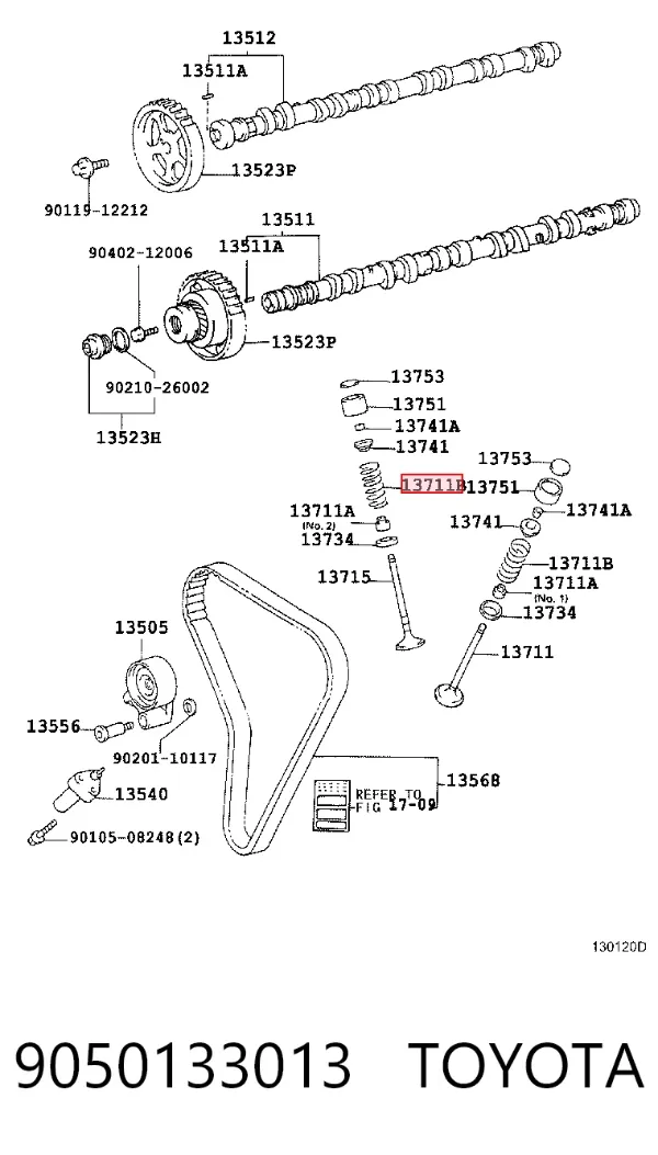  9050133013 Toyota