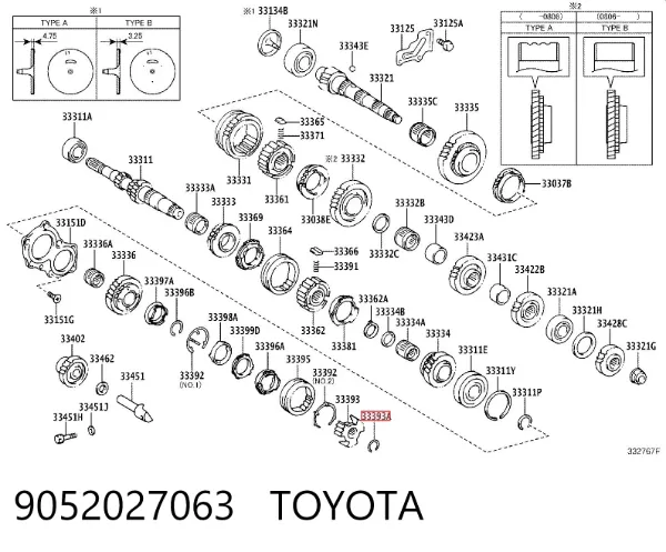  9052027063 Toyota