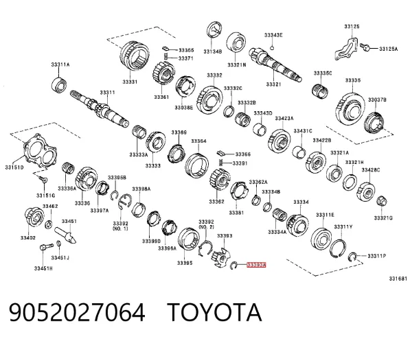  9052027064 Toyota