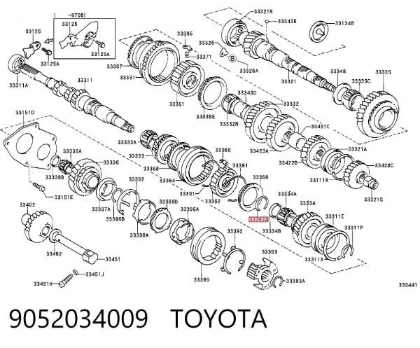  9052034009 Toyota