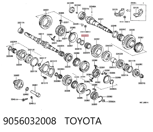  9056032008 Toyota