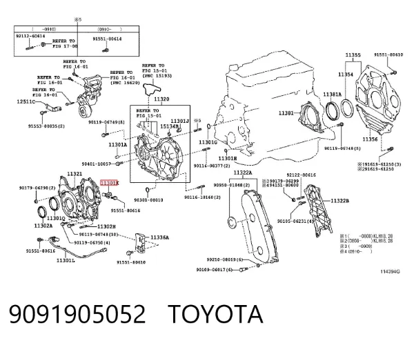 Датчик распредвала 9091905052 Toyota