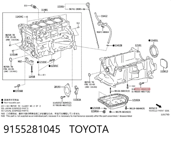  9155281045 Toyota