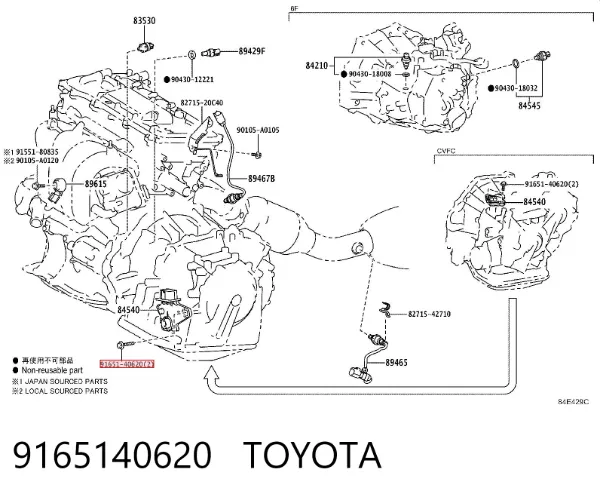  9165140620 Toyota