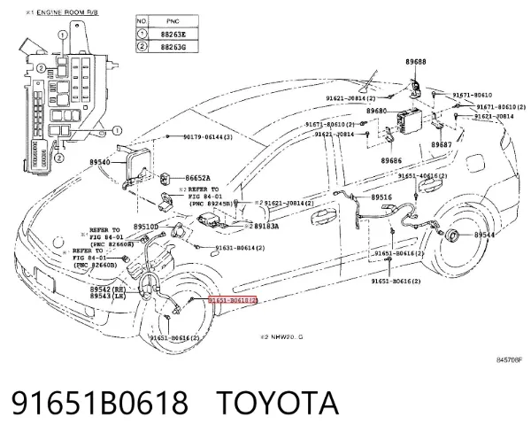  91651B0618 Toyota