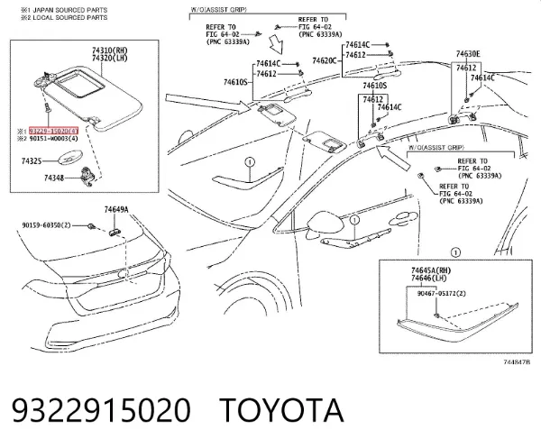 9322915020 Toyota