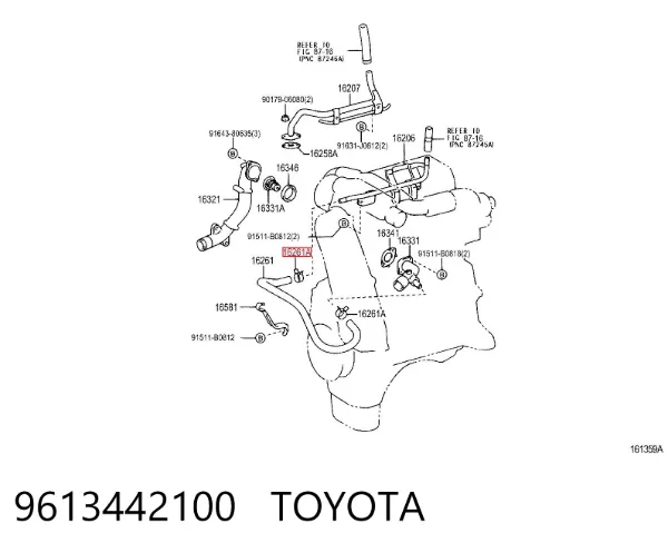  9613442100 Toyota