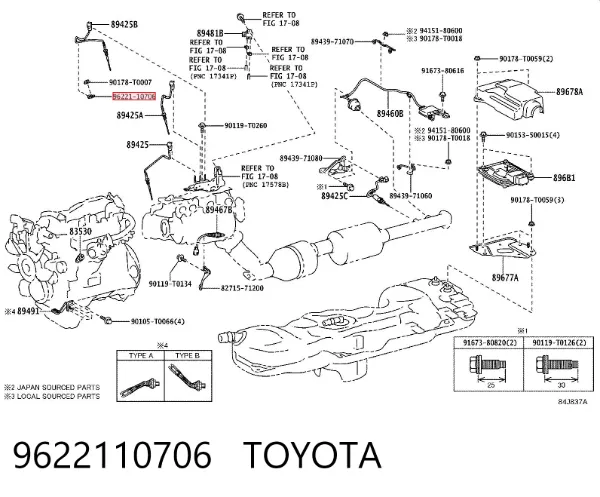  9622110706 Toyota