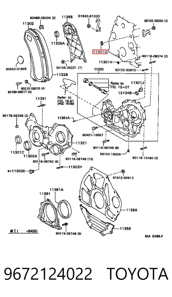  9672124022 Toyota