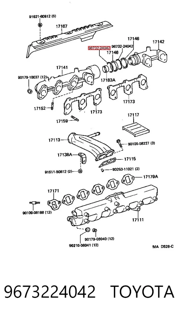  9673224042 Toyota