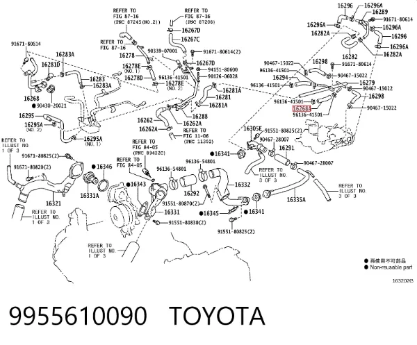  9955610090 Toyota