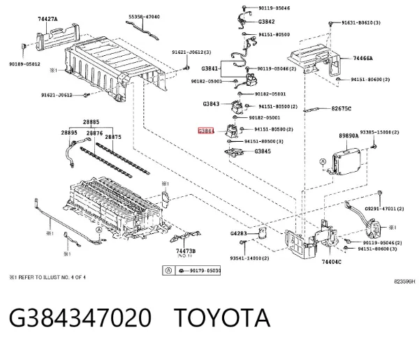  G384347020 Toyota
