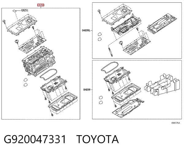 Инвертор тока G920047331 Toyota