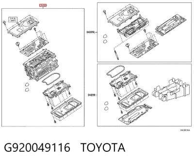 Инвертор тока TOYOTA G920049116