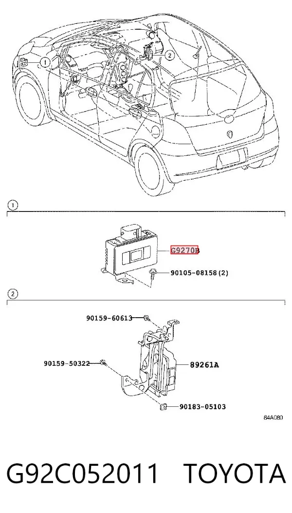  G92C052011 Toyota