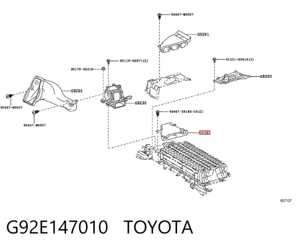  G92E147010 Toyota