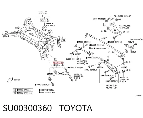  SU00300360 Toyota