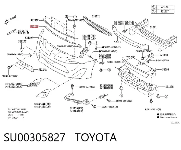  SU00305827 Toyota
