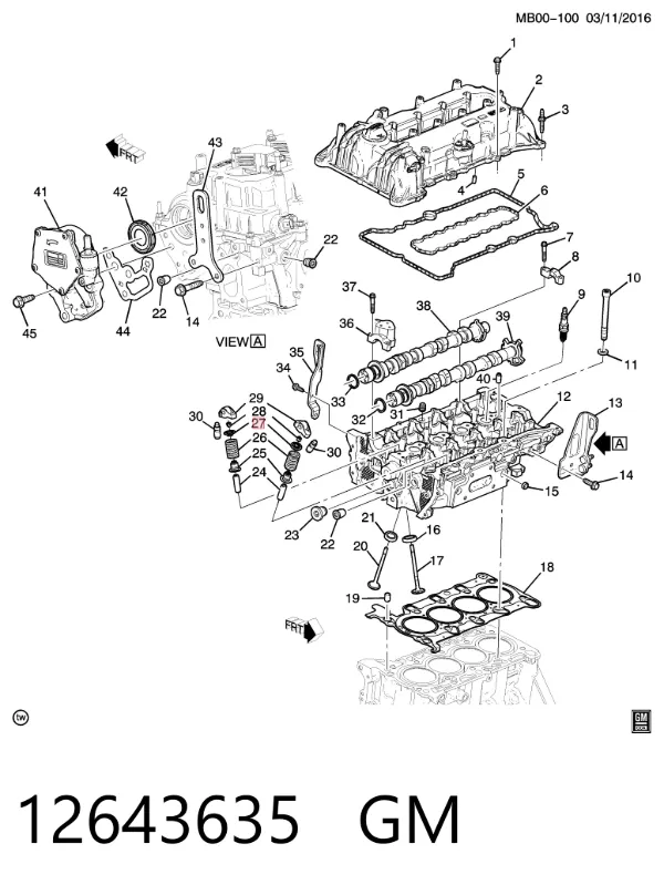  12643635 General Motors