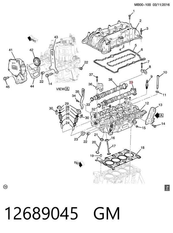  12689045 General Motors